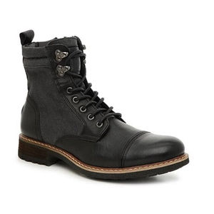 J75 Garret Cap Toe Combat Boot Size 2 